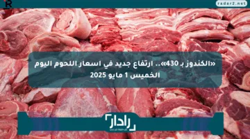 «الكندوز بـ 430».. ارتفاع جديد في أسعار اللحوم اليوم الخميس 1 مايو 2025
